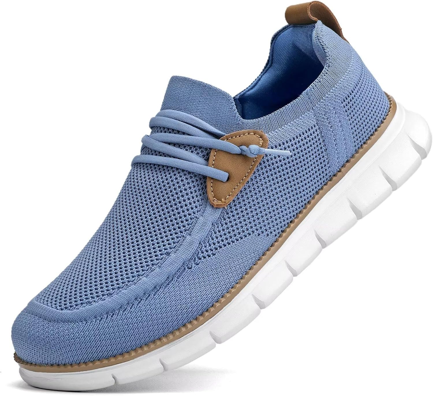 Mens Casual Loafers Shoes Slip On Fashion Walking Dress Sneakers Business Oxfords Work Lightweight Soft Sole Zapatos