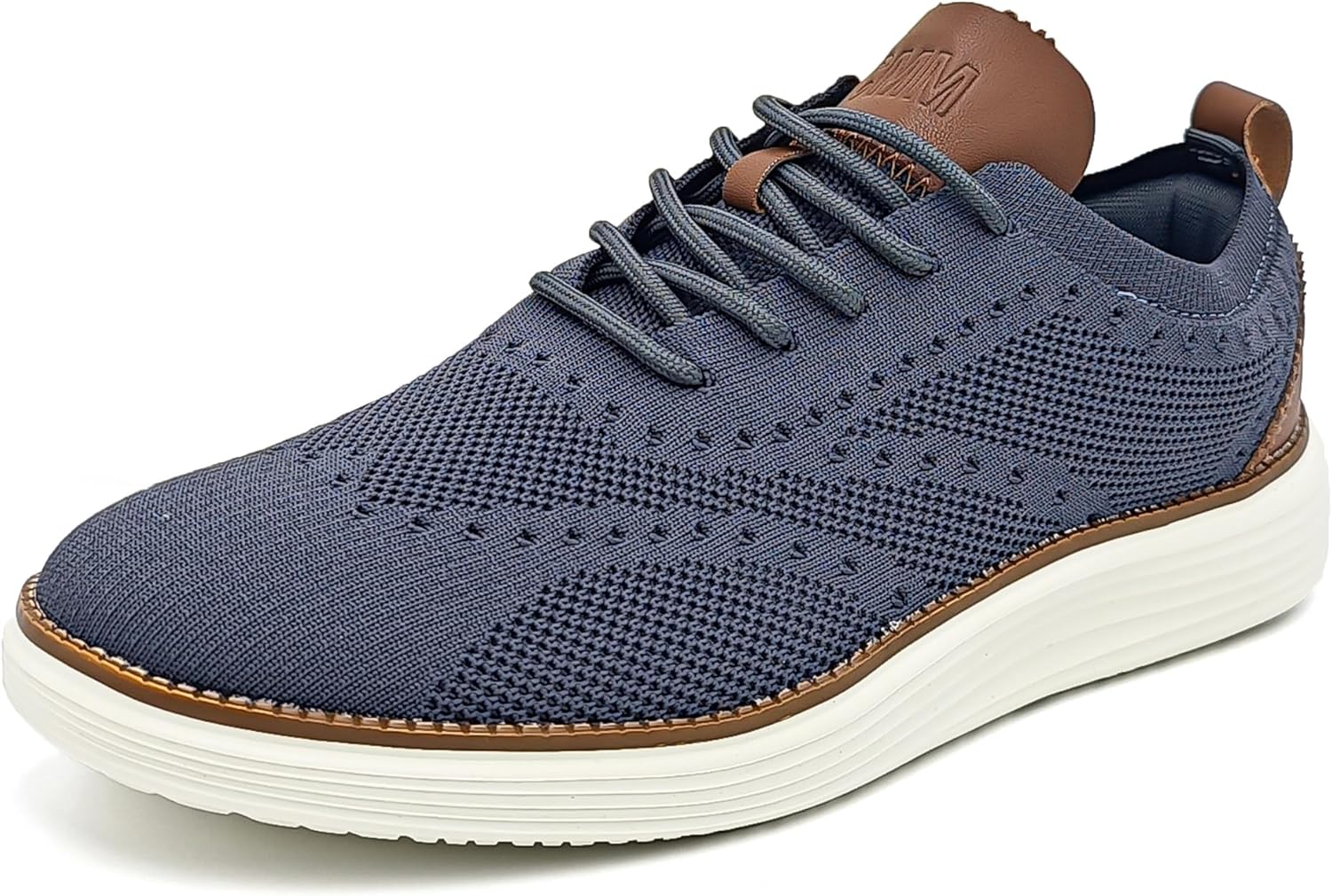 YCMM Mens Casual Dress Shoes Comfortable Breathable Mesh Oxford Business Office Walking Lightweight Tennis Sneakers