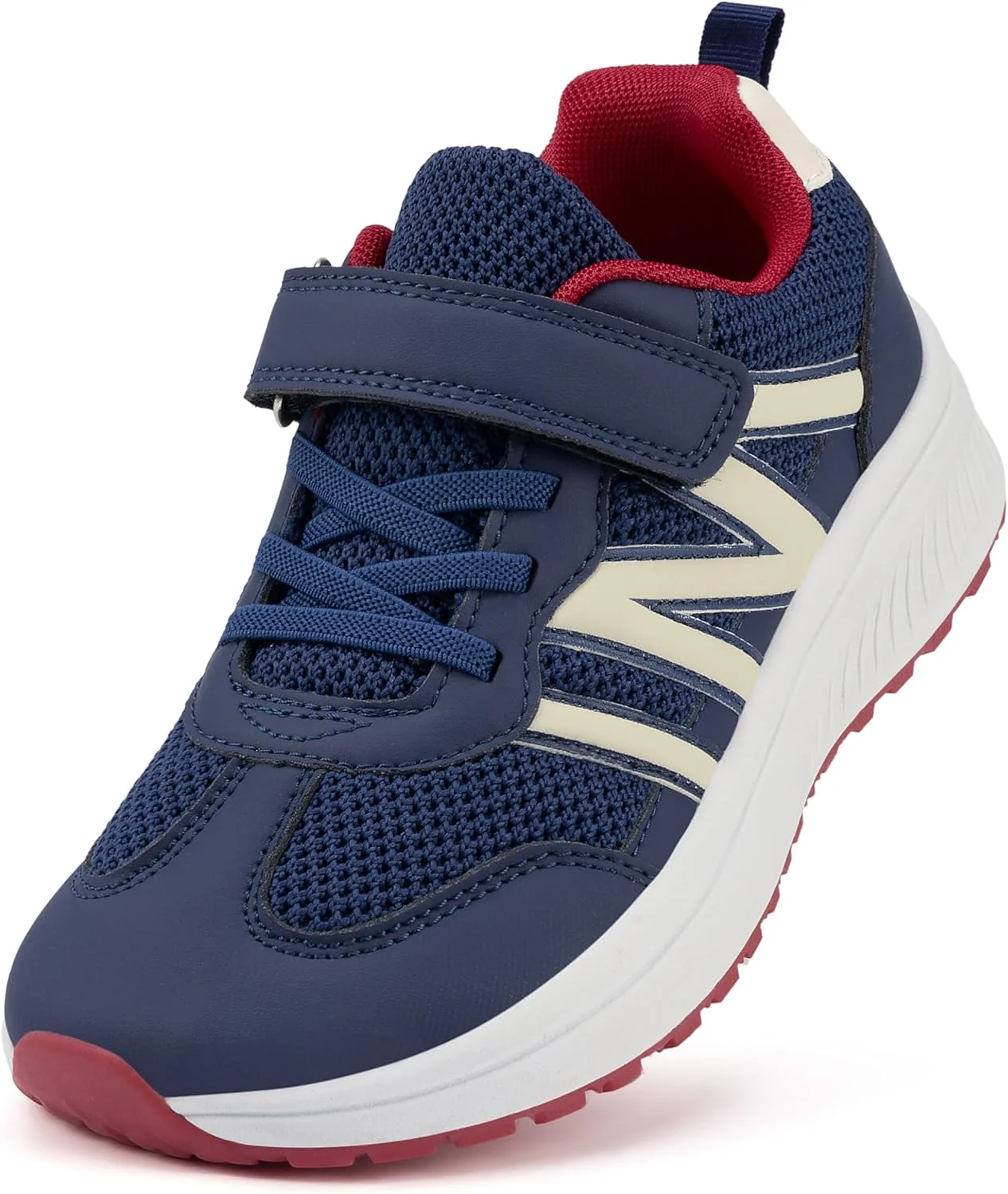 Boys Wide Toe Box Sneakers Girls Tennis Running Shoes Breathable Walking Trainers for Kids