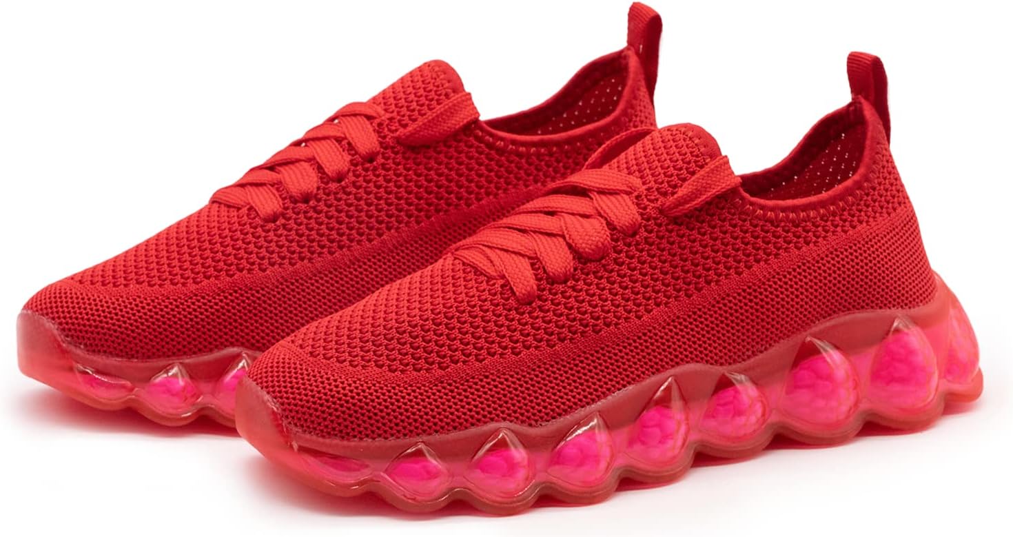 Kids Shoes for Boys & Girls - Lightweight & Breathable Boys & Girls Sneakers - Kids Athletic Shoes - Comfortable Boys and Girls Tennis Shoes with Rubber Sole