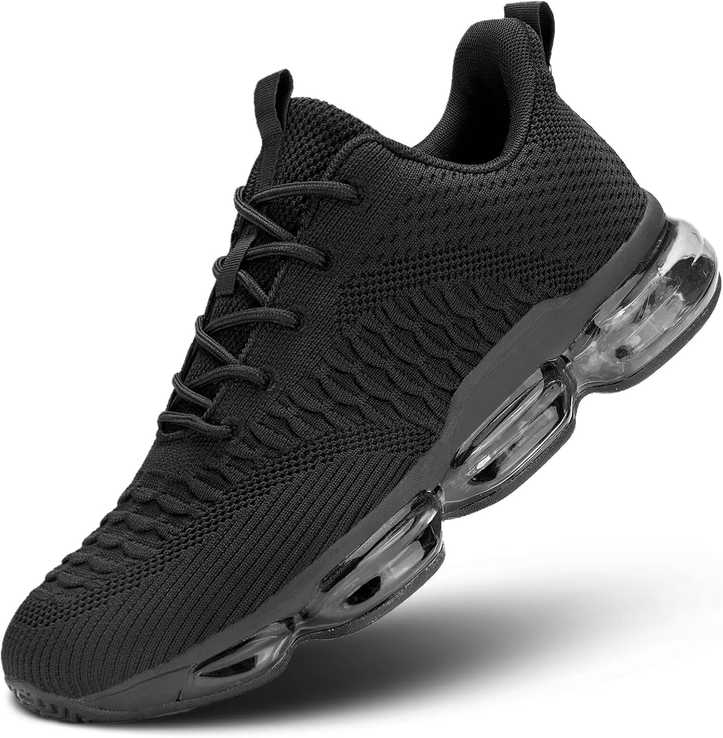 Mens Air Cushion Running Shoes Fashion Casual Walking Tennis Sneakers Non Slip Breathable Trail Sport Gym